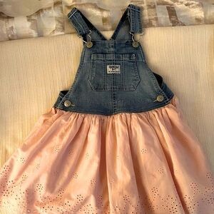 OshKosh B'gosh Denim and Pink Dress
